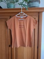 Oranje/bruin shirt, Oranje, Ophalen of Verzenden, Zo goed als nieuw, Korte mouw