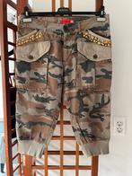 LiuJo Capri Broek Camouflage S, Ophalen of Verzenden, Zo goed als nieuw, Driekwart, Maat 36 (S)