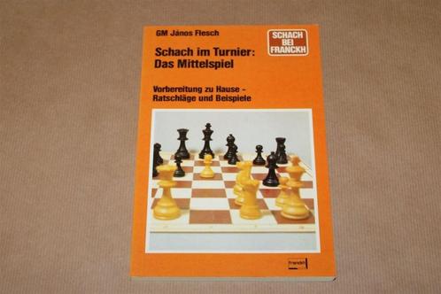 Schaken in een toernooi. Het middenspel., Boeken, Hobby en Vrije tijd, Zo goed als nieuw, Ophalen of Verzenden