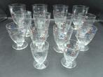 14 delig art-deco glas servies Legras CVC Belgium., Antiek en Kunst, Antiek | Glas en Kristal, Ophalen of Verzenden
