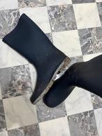 Regenlaarzen - Maat 38, Ophalen of Verzenden, Gedragen, Zwart, Regenlaarzen