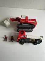 Playmobil 5282 & 5283 - Bouwvoertuigen Set, Kinderen en Baby's, Speelgoed | Playmobil, Ophalen of Verzenden, Gebruikt, Complete set
