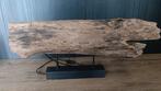 Te koop: lamp van hout, Ophalen, Zo goed als nieuw, Hout, Minder dan 50 cm