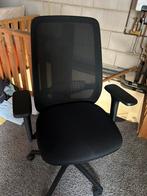 Nieuwe zwarte buro stoel hoog te verstelbaar, Ophalen of Verzenden, Zo goed als nieuw, Zwart