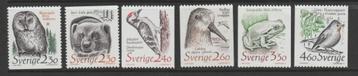 TSS Kavel 1120095 Zweden pf minr 1520-1525 fauna vogels Mooi beschikbaar voor biedingen