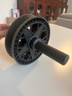 Dual Mode Weight Training Ab Wheel - Black, Sport en Fitness, Fitnessmaterialen, Ophalen, Zo goed als nieuw, Buikspierwiel