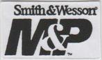 Smith Wesson MP stoffen opstrijk patch embleem #2, Ophalen of Verzenden, Nieuw, Shirt