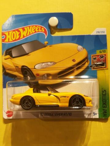 '92 Dodge Viper RT/10 Hot Wheels Exotics 2024  beschikbaar voor biedingen