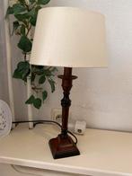 Ovale Lampenkap met Metalen Voet - 37,5cm, Ophalen of Verzenden, Gebruikt, Metaal, Minder dan 100 cm