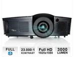 Optoma fullhd 1080p beamer 23000:1 met extra nieuwe lamp gar, Ophalen of Verzenden