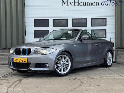 BMW 1-serie Cabrio 118i M Pakket Automaat Leder Camera, Auto's, BMW, Bedrijf, Te koop, 1-Serie, ABS, Achteruitrijcamera, Airbags