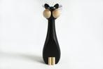 Houten kat Gunnar Flørning 23 cm Deens design, Antiek en Kunst, Kunst | Designobjecten, Verzenden
