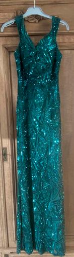 Prachtige galajurk groen maat M, Kleding | Dames, Maat 38/40 (M), Galajurk, Ophalen of Verzenden, Zo goed als nieuw