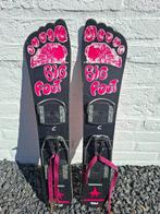Originele Kneissl Vintage Big Foot Ski's - Zwart-Roze Versie, Sport en Fitness, Skiën en Langlaufen, Overige merken, Gebruikt
