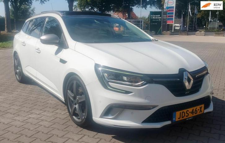 Renault Mégane Estate 1.6 TCe GT RS 205pk Automaat Navi Pan, Auto's, Renault, Bedrijf, Te koop, Mégane, ABS, Achteruitrijcamera