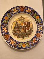 Herdenkingsbord Juliana en Bernard 1937, Antiek en Kunst, Antiek | Wandborden en Tegels, Ophalen of Verzenden