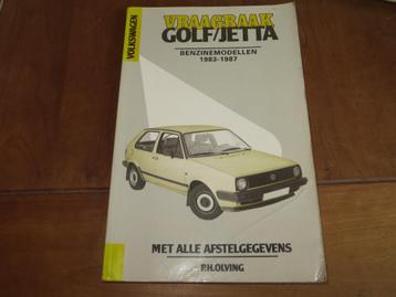 Vraagbaak Volkswagen Golf, Volkswagen Jetta benzine 1983-87 beschikbaar voor biedingen