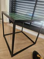 Bijzettafel, Vierkant, Ophalen of Verzenden, Zo goed als nieuw, Minder dan 55 cm