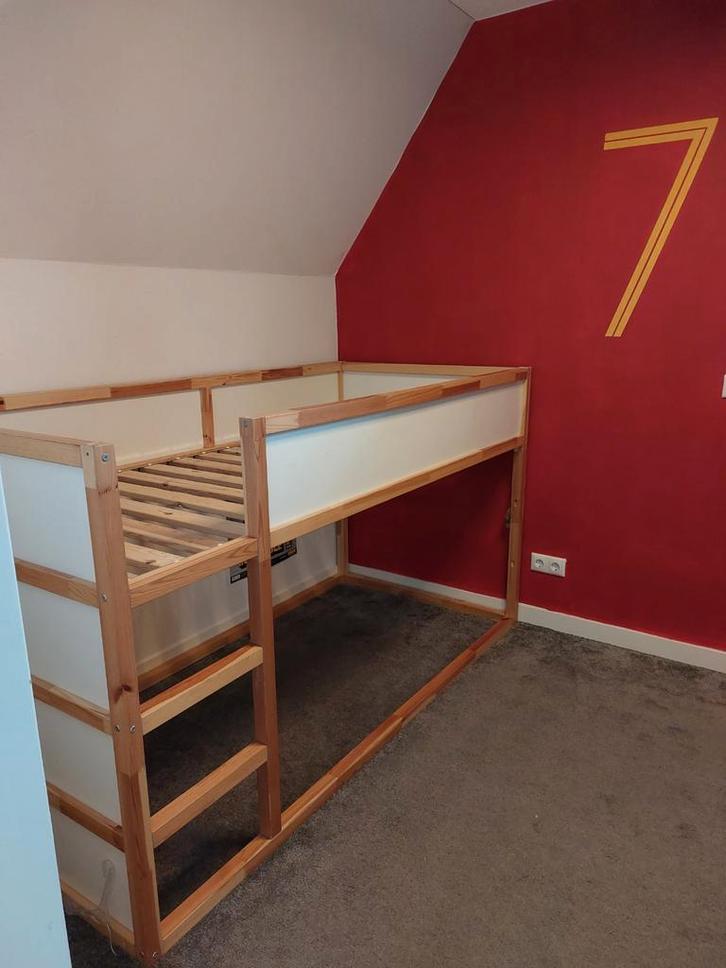 IKEA KURA Bed - Multifunctioneel Kinderbed 90x200, Kinderen en Baby's, Kinderkamer | Bedden, Gebruikt, 180 cm of meer, 85 tot 100 cm