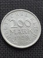 Oude 200 mark munt uit 1923 Duitsland., Postzegels en Munten, Munten | Europa | Niet-Euromunten, Ophalen of Verzenden, Duitsland