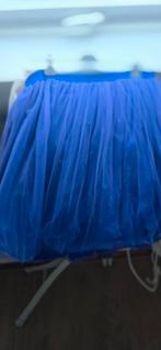 Blauwe en crème witte taupe kleurige petticoat, maat 52/54, Kleding | Dames, Rokken, Ophalen, Paars, Maat 46/48 (XL) of groter