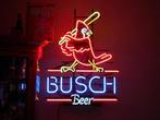 Busch beer USA decoratie neons bier bar cafe mancave drank, Verzamelen, Merken en Reclamevoorwerpen, Lichtbak of (neon) lamp, Nieuw