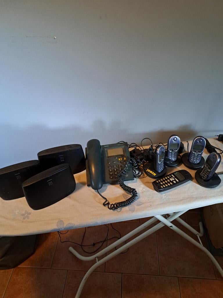 Siemens Gigaset Divers - Complete Set, Telecommunicatie, Vaste telefoons | Handsets en Draadloos, Gebruikt, 4 handsets of meer