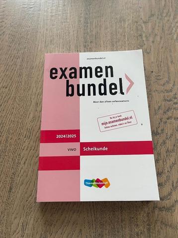 Examenbundel Scheikunde VWO 2024/2025 beschikbaar voor biedingen