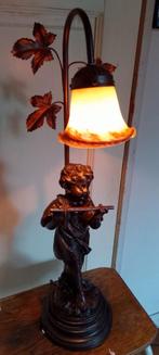 Tafellamp – Auguste Moreau, Antiek en Kunst, Ophalen of Verzenden