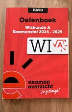 ExamenOverzicht - Oefenboek Examenstof Wiskunde A HAVO, Ophalen of Verzenden, Nederlands, Overige niveaus, ExamenOverzicht