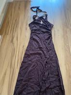 Bruine Zara Linnen Jurk Maat S, Bruin, Ophalen of Verzenden, Zo goed als nieuw, Maat 36 (S)