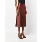 Forte Forte bruine satin skirt maat 3, Ophalen of Verzenden, Zo goed als nieuw, Maat 38/40 (M), Bruin