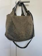 Hip Furla Slangenprint / Python Print Tas, Leer/Suède, Khaki, Sieraden, Tassen en Uiterlijk, Tassen | Damestassen, Ophalen of Verzenden