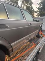 W126 deuren met chromewerk + raam + rubbers + deurgreep, Auto-onderdelen, Ophalen, Gebruikt, Mercedes-Benz, Voor