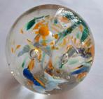 Vintage presse papier paper weight glas glazen, Ophalen of Verzenden