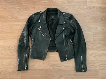 Zara Authentic Leather jas maat S beschikbaar voor biedingen