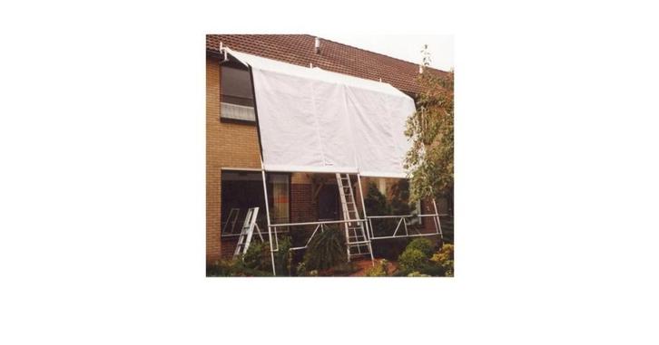 doorwerktent, Doe-het-zelf en Verbouw, Steigers, Gebruikt, Overige typen, 2 tot 5 meter, Ophalen