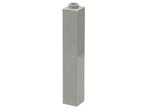 Lego Light Gray Brick 1 x 1 x 5 - Hollow Stud, Ophalen of Verzenden, Gebruikt, Losse stenen, Lego