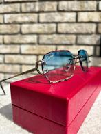 Cartier zonnenbrillen | Diamond Cut x Blue, Overige merken, Zonnebril, Blauw, Ophalen of Verzenden