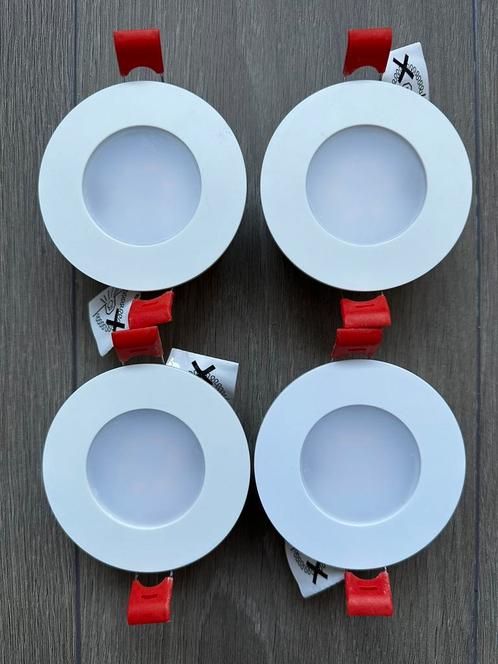 Xanlite inbouwspot wit 5W 4 stuks ip65, Huis en Inrichting, Lampen | Spots, Zo goed als nieuw, Ophalen of Verzenden