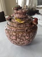 Villa pottery vaasje/potje oud roze, Huis en Inrichting, Woonaccessoires | Boeddhabeelden, Ophalen of Verzenden, Zo goed als nieuw