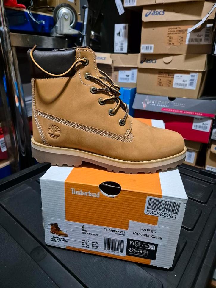 Timberland Boots Sneakers Bruin 'Nieuw' - Maat 36, Kinderen en Baby's, Babykleding | Schoentjes en Sokjes, Nieuw, Jongetje of Meisje