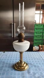 Antieken Koperen Olie Lamp 1920 in nog goed werkende staat, Antiek en Kunst, Antiek | Lampen, Ophalen