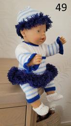 Gebreide kleertjes Baby pop 42cm Nieuw poppenkleding, Ophalen of Verzenden, Nieuw, Babypop