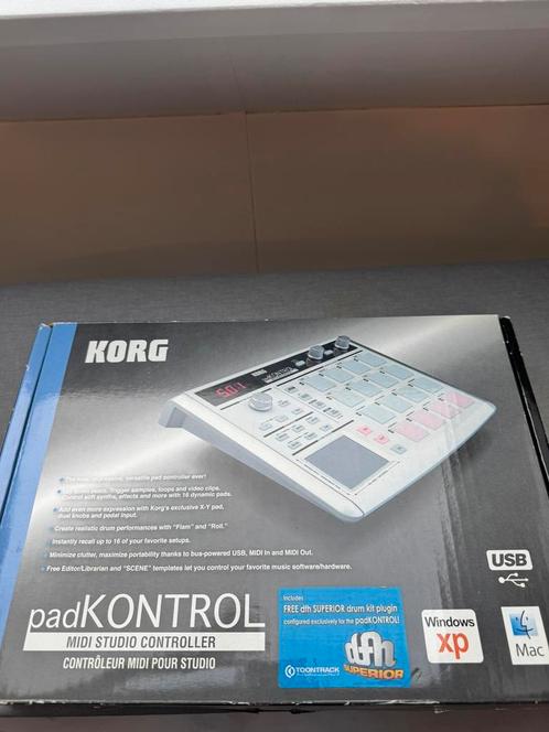 Korg Padkontrol wit, Muziek en Instrumenten, Midi-apparatuur, Gebruikt, Ophalen