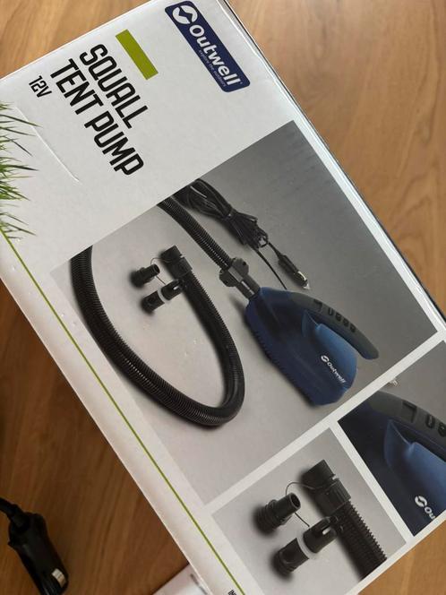 Squall Tent Pump 12V van Outwell, Caravans en Kamperen, Luchtpompen, Zo goed als nieuw, Ophalen of Verzenden