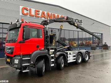 MAN TGS 35.400 8x6 Euro 6 HMF 16 Tonmeter Z-kraan (bj 2014) beschikbaar voor biedingen