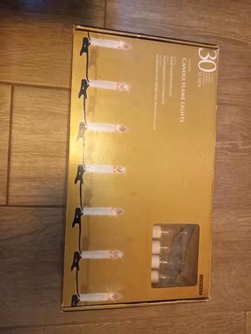 30 Kerstkaarsjes kerstverlichting - vintage beschikbaar voor biedingen