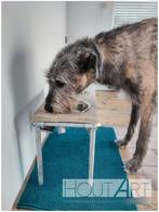 Honden voerbakken van steigerhout en steigerbuis!, Dieren en Toebehoren, Info@hout-art.nl, Nieuw, Ophalen of Verzenden, Hoeves 3 in Schijndel