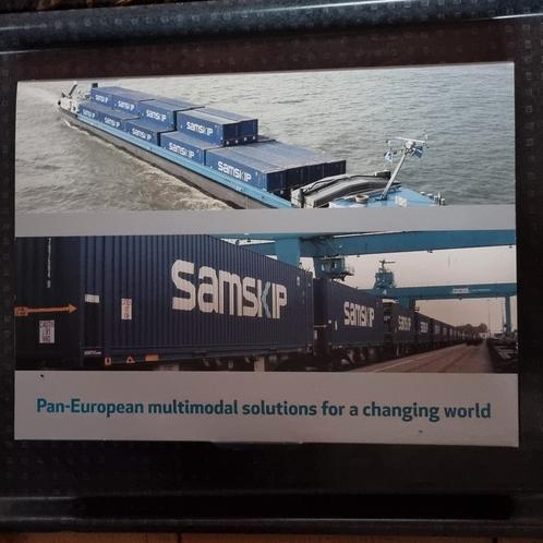 SAMSKIP WAGON SPECIAL SET H0, Hobby en Vrije tijd, Modeltreinen | H0, Nieuw, Wagon, Gelijkstroom, Overige merken, Ophalen of Verzenden
